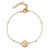 Photograph: Olivia Burton Bracelet Minima abeille et nid d'abeille en or