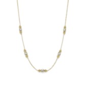 Photograph: Olivia Burton Dainty Gold Plated Crystal Necklace