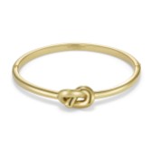 Photograph: Olivia Burton Lover's Knot Gold Plated Bangle