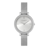 Photograph: Olivia Burton Montre Vintage Bead 30mm Silver Mesh