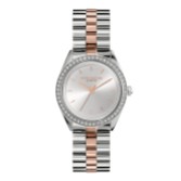 Fotografia: Olivia Burton Orologio con bracciale in argento e bicolore Bejewelled 34 mm