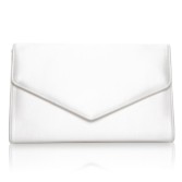Photograph: Perfect Bridal Heather Dyeable Ivory Satin Envelope Clutch Bag