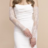Photograph: Perfect Bridal Ivory Chantilly Lace Sleeves