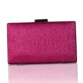 Fotografia: Perfect Bridal Pochette a scatola scintillante fucsia Sorrel