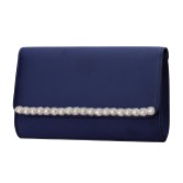 Fotografia: Perfect Bridal Pochette Dee Midnight in raso e diamanti