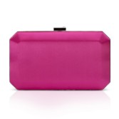 Photograph: Perfect Bridal Pochette en satin Ebony Fuchsia