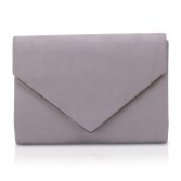 Photograph: Perfect Bridal Pochette enveloppante en daim Bea Stone