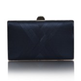 Fotografia: Perfect Bridal Pochette in raso Criss Cross Bay Navy