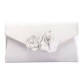 Fotografia: Perfect Bridal Pochette Verona in pelle avorio con fiori