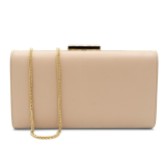 Fotografia: Pochette Paradox London Dasha in ecopelle color nudo