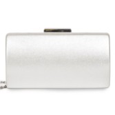 Fotografia: Pochette Paradox London Dionne Silver Shimmer Box