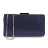 Fotografia: Pochette Paradox London Doria Navy Shimmer Box