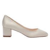 Fotografia: Rainbow Club Serenity Avorio, raso con tacco a blocco basso, scarpe da corte