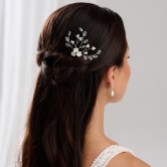 Fotografia: Spilla per capelli con perle e cristalli floreali Lottie