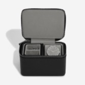 Photograph: Stackers Black Watch and Cufflink Box