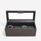 Photograph: Stackers Brown 4 Piece Watch Box