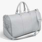 Photograph: Stackers Pebble Gray Garment Weekend Bag