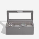 Photograph: Stackers Slate Gray 4 Piece Watch Box