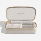 Photograph: Stackers Taupe Zipped Travel Jewellery Box