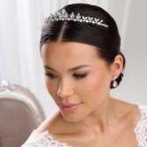 Fotografia: Tiara da sposa Decadence Low Cubic Zirconia Leaves