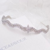Photograph: Zion Cubic Zirconia Bridal Headband