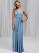 Photograph: Emily Rose Dusty Blue Multiway Bridesmaid Dress (Taille unique)