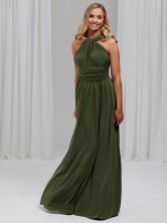 Photograph: Emily Rose Olive Green Multiway Bridesmaid Dress (One Size)