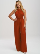 Photograph: Emily Rose Rust Multiway Bridesmaid Jumpsuit (Taille unique)