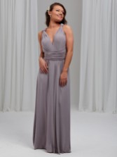 Photograph: Emily Rose Silver Grey Multiway Bridesmaid Dress (One Size)