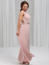 Photograph: Lily Rose Chalk Pink Multiway Bridesmaid Dress