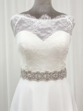 Photograph: Perfect Bridal Brigitte Statement Crystal and Pearl Dress Belt