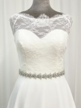Photograph: Perfect Bridal Brooke Opal Crystal Wedding Dress Belt