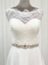 Fotografia: Perfect Bridal Cintura per abito da sposa con perline di ispirazione vintage Elspeth