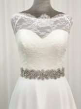 Photograph: Perfect Bridal Evita Wide Statement Crystal Dress Belt