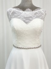 Photograph: Perfect Bridal Taylor Thin Crystal Wedding Dress Belt