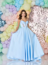 Photograph: Tiffany's Danielle Blue Prom Dress