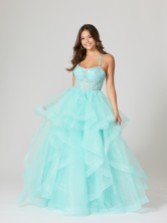 Fotograf: Tiffanys Abby Aqua Blau TFY Abschlussballkleid