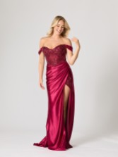 Photograph: Tiffanys Gia Wine TFY Robe de bal