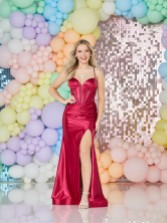 Photograph: Tiffanys Jess Red Prom Dress