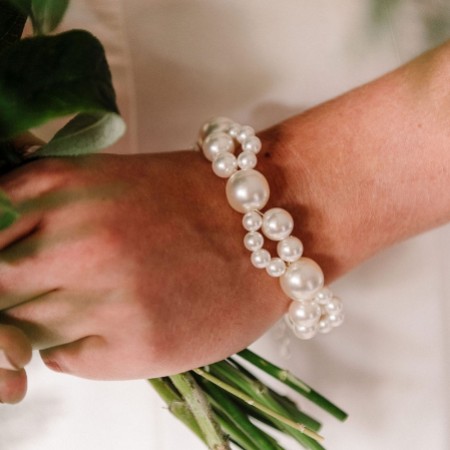 Arianna Nerina Chunky Pearl Bracelet ARW612