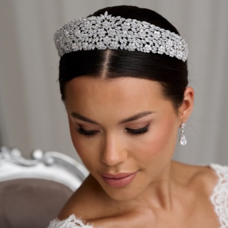 Fantasia Statement Crystal Princess Tiara