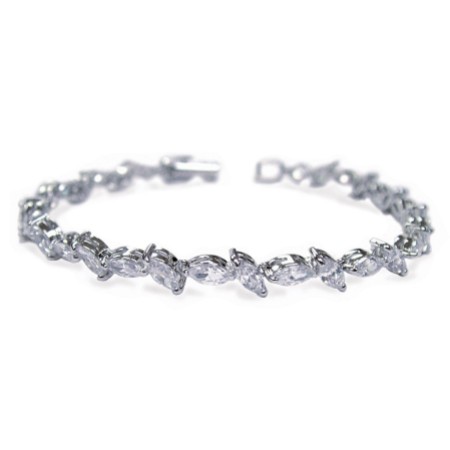 Ivory and Co Andorra Cubic Zirconia Wedding Bracelet