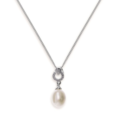 Ivory and Co Stockholm Pearl Pendant Necklace