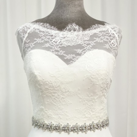 Perfect Bridal Brooke Opal Crystal Wedding Dress Belt