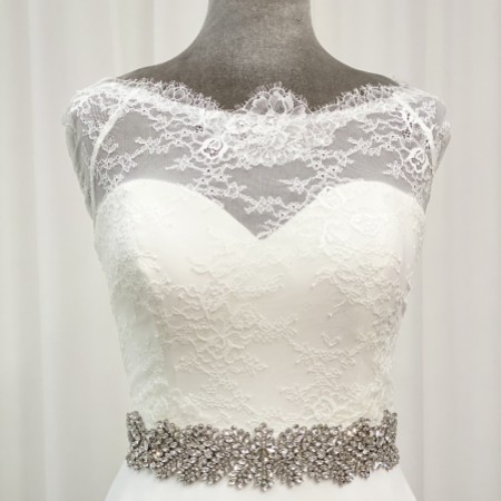 Perfect Bridal Evita Wide Statement Crystal Dress Belt