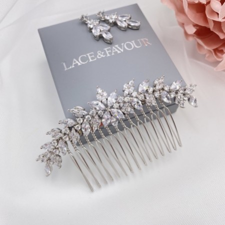 Rapture Small Crystal Wedding Hair Comb