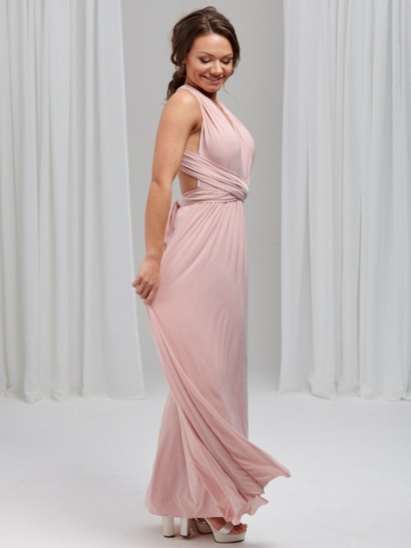 Lily Rose Chalk Pink Multiway Bridesmaid Dress