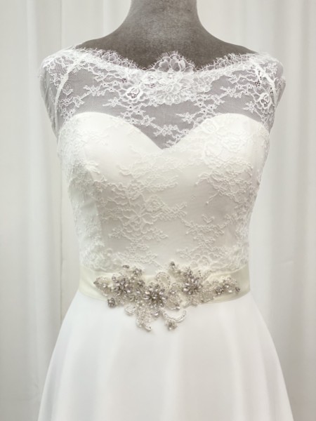 Perfect Bridal Yasmin Beaded Floral Dress Belt