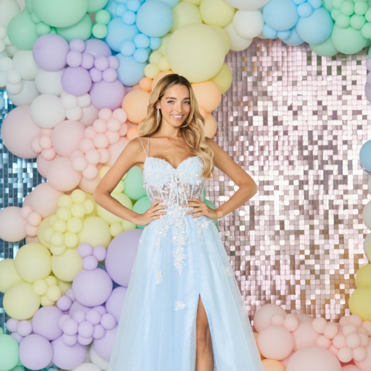 Abito da ballo azzurro Tiffanys Orla