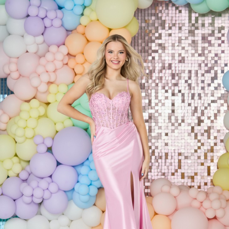 Abito da ballo rosa Tiffanys Hope